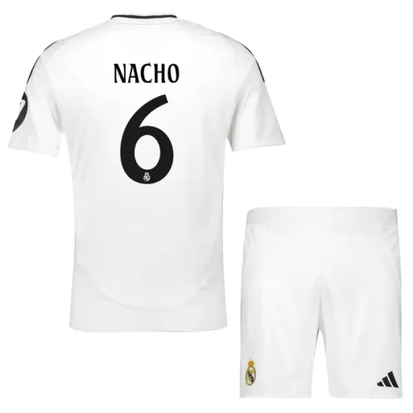 Levné Dětský Fotbalový Dres Real Madrid Nacho 6 Domácí 2024-25