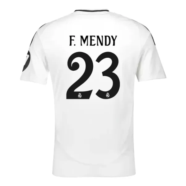 Levné Mužský Fotbalový Dres Real Madrid F. Mendy 23 Domácí 2024-25