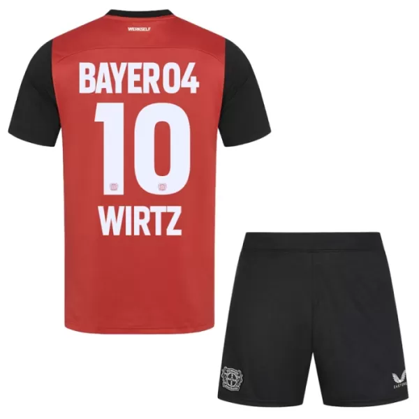 Levné Dětský Fotbalový Dres Bayer 04 Leverkusen Florian Wirtz 10 Domácí 2024-25