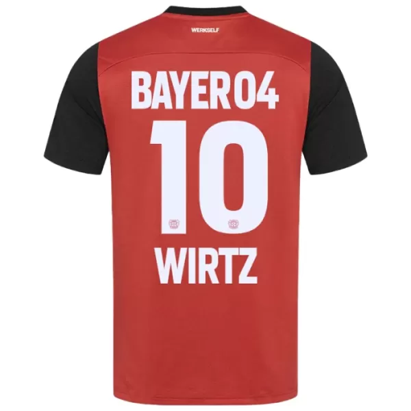 Levné Dětský Fotbalový Dres Bayer 04 Leverkusen Florian Wirtz 10 Domácí 2024-25