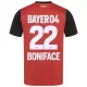 Levné Dětský Fotbalový Dres Bayer 04 Leverkusen Victor Boniface 22 Domácí 2024-25