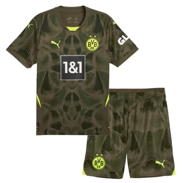 Levné Dětský Fotbalový Dres Borussia Dortmund Venkovní Brankářské 2024-25