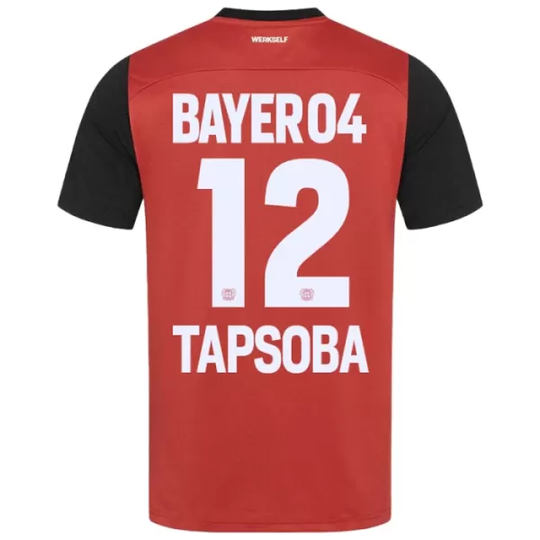 Levné Mužský Fotbalový Dres Bayer 04 Leverkusen Edmond Tapsoba 12 Domácí 2024-25