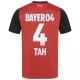 Levné Mužský Fotbalový Dres Bayer 04 Leverkusen Jonathan Tah 4 Domácí 2024-25