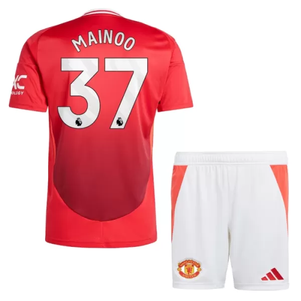 Levné Dětský Fotbalový Dres Manchester United Mainoo 37 Domácí 2024-25