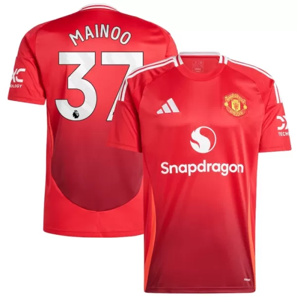 Levné Mužský Fotbalový Dres Manchester United Mainoo 37 Domácí 2024-25