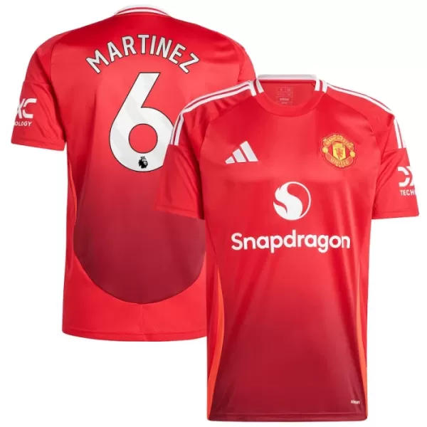 Levné Mužský Fotbalový Dres Manchester United Martinez 6 Domácí 2024-25