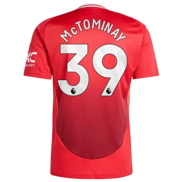 Levné Mužský Fotbalový Dres Manchester United McTominay 39 Domácí 2024-25