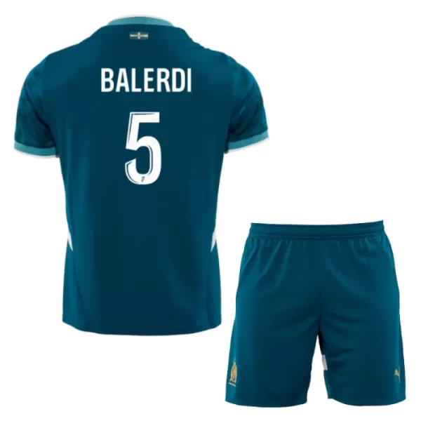 Levné Dětský Fotbalový Dres Olympique de Marseille Balerdi 5 Venkovní 2024-25