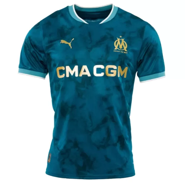 Levné Dětský Fotbalový Dres Olympique de Marseille Balerdi 5 Venkovní 2024-25