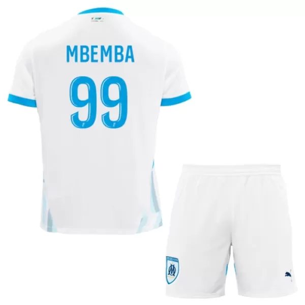 Levné Dětský Fotbalový Dres Olympique de Marseille Mbemba 99 Domácí 2024-25