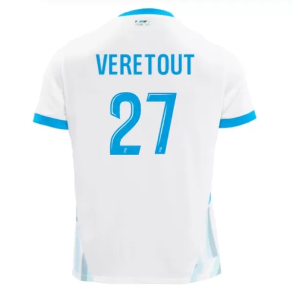 Levné Mužský Fotbalový Dres Olympique de Marseille Veretout 27 Domácí 2024-25