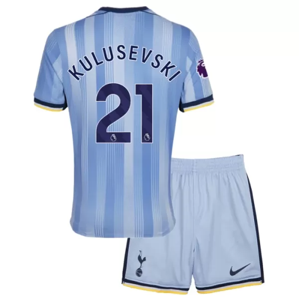 Levné Dětský Fotbalový Dres Tottenham Hotspur Kulusevski 21 Venkovní 2024-25