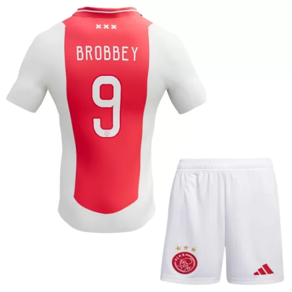 Levné Dětský Fotbalový Dres Ajax Brian Brobbey 9 Domácí 2024-25