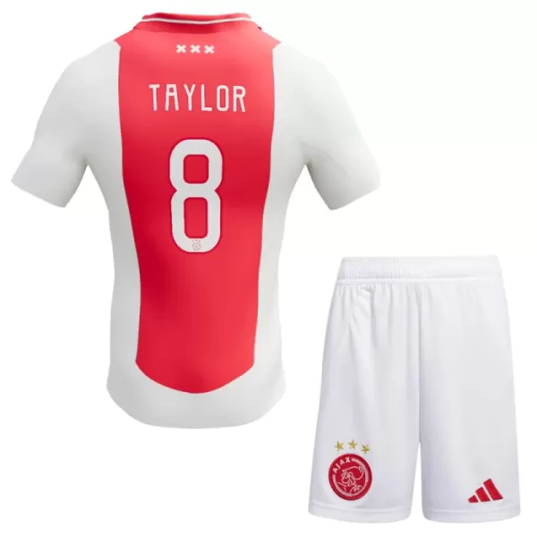 Levné Dětský Fotbalový Dres Ajax Kenneth Taylor 8 Domácí 2024-25