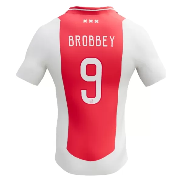 Levné Mužský Fotbalový Dres Ajax Brian Brobbey 9 Domácí 2024-25