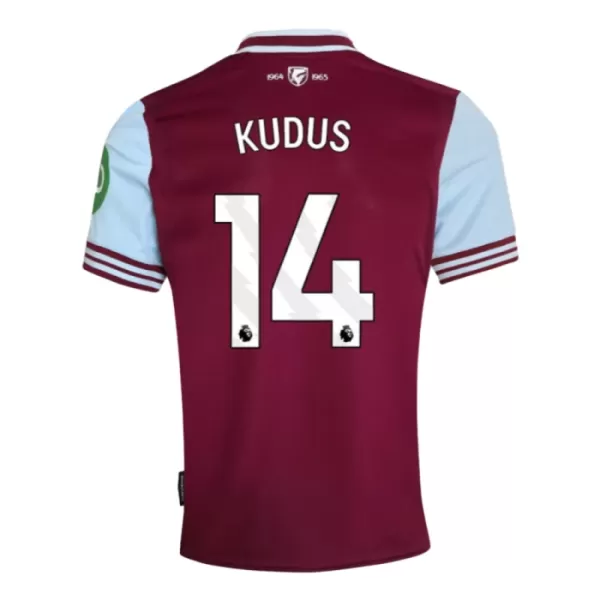 Levné Mužský Fotbalový Dres West Ham United Kudus 14 Domácí 2024-25