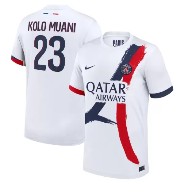 Levné Mužský Fotbalový Dres Paris Saint-Germain Kolo Muani 23 Venkovní 2024-25