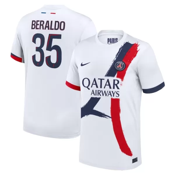 Levné Mužský Fotbalový Dres Paris Saint-Germain Lucas Beraldo 35 Venkovní 2024-25