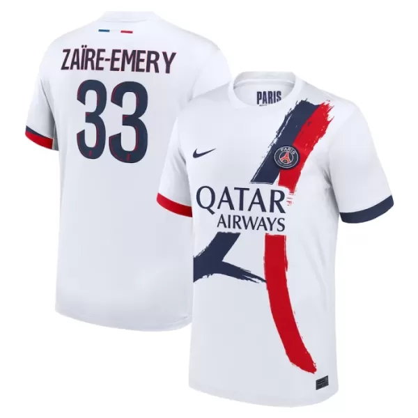 Levné Mužský Fotbalový Dres Paris Saint-Germain Zaire Emery 33 Venkovní 2024-25