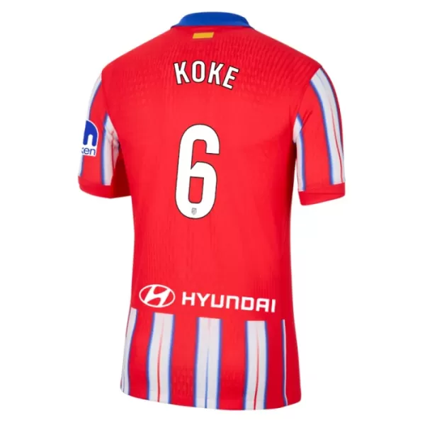 Levné Dětský Fotbalový Dres Atlético Madrid Koke 6 Domácí 2024-25