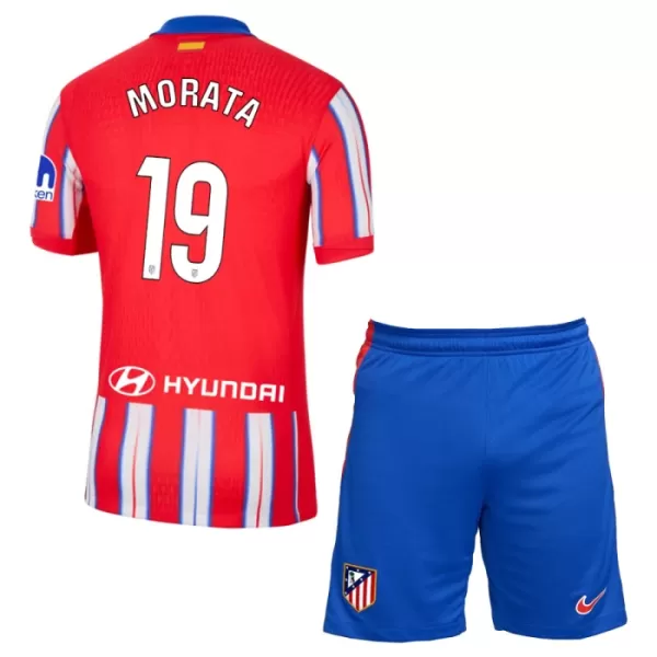 Levné Dětský Fotbalový Dres Atlético Madrid Morata 19 Domácí 2024-25