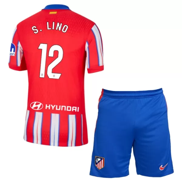 Levné Dětský Fotbalový Dres Atlético Madrid S. Lino 12 Domácí 2024-25