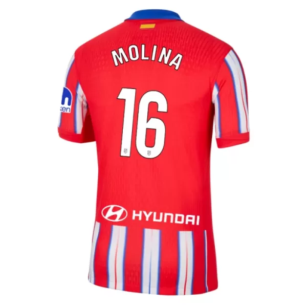 Levné Mužský Fotbalový Dres Atlético Madrid Molina 16 Domácí 2024-25