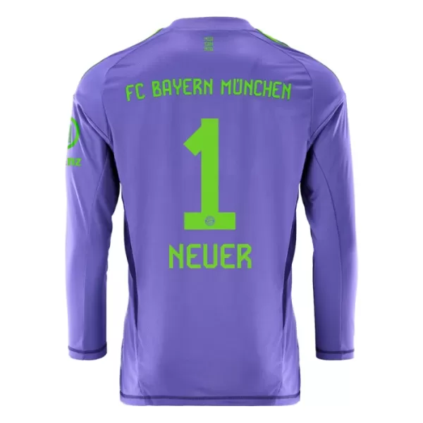 Levné Dětský Fotbalový Dres FC Bayern Mnichov Neuer 1 Venkovní Brankářské 2024-25