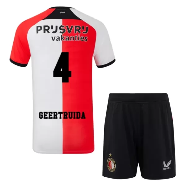 Levné Dětský Fotbalový Dres Feyenoord Geertruida 4 Domácí 2024-25