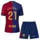 Levné Dětský Fotbalový Dres FC Barcelona Frenkie de Jong 21 Domácí 2024-25