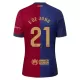 Levné Dětský Fotbalový Dres FC Barcelona Frenkie de Jong 21 Domácí 2024-25