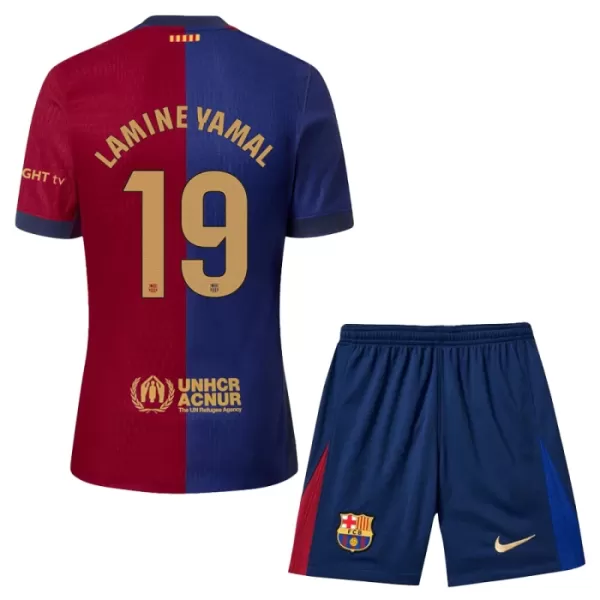 Levné Dětský Fotbalový Dres FC Barcelona Lamine Yamal 19 Domácí 2024-25