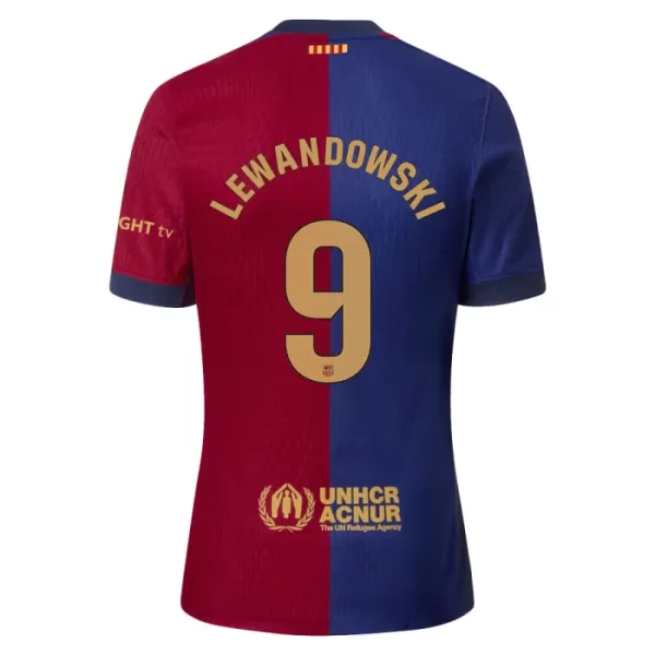 Levné Dětský Fotbalový Dres FC Barcelona Lewandowski 9 Domácí 2024-25