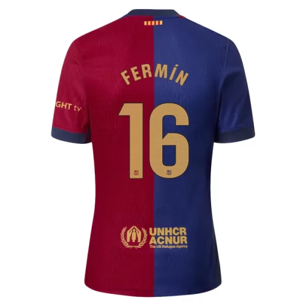 Levné Mužský Fotbalový Dres FC Barcelona Fermin 16 Domácí 2024-25