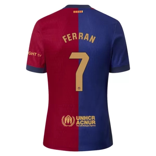 Levné Mužský Fotbalový Dres FC Barcelona Ferran 7 Domácí 2024-25