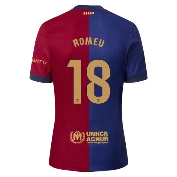 Levné Mužský Fotbalový Dres FC Barcelona Romeu 18 Domácí 2024-25