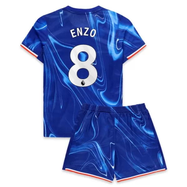 Levné Dětský Fotbalový Dres Chelsea Enzo 8 Domácí 2024-25