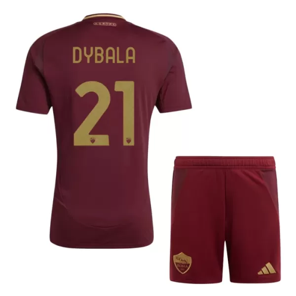 Levné Dětský Fotbalový Dres AS Řím Dybala 21 Domácí 2024-25