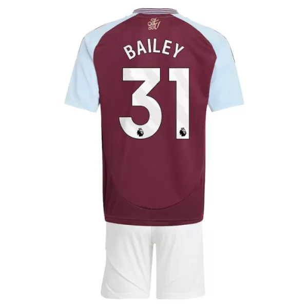 Levné Dětský Fotbalový Dres Aston Villa Bailey 31 Domácí 2024-25