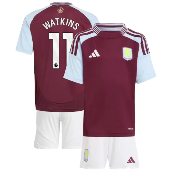 Levné Dětský Fotbalový Dres Aston Villa Watkins 11 Domácí 2024-25