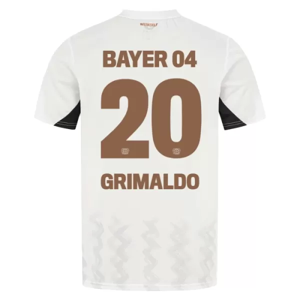 Levné Dětský Fotbalový Dres Bayer 04 Leverkusen Alejandro Grimaldo 20 Venkovní 2024-25