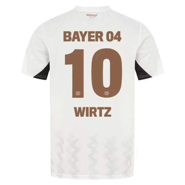 Levné Dětský Fotbalový Dres Bayer 04 Leverkusen Florian Wirtz 10 Venkovní 2024-25