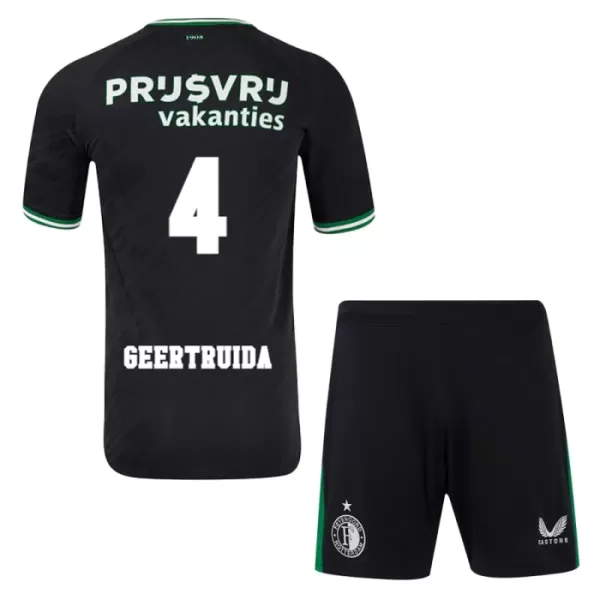 Levné Dětský Fotbalový Dres Feyenoord Geertruida 4 Venkovní 2024-25