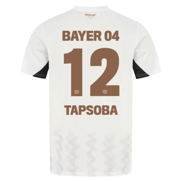 Levné Mužský Fotbalový Dres Bayer 04 Leverkusen Edmond Tapsoba 12 Venkovní 2024-25