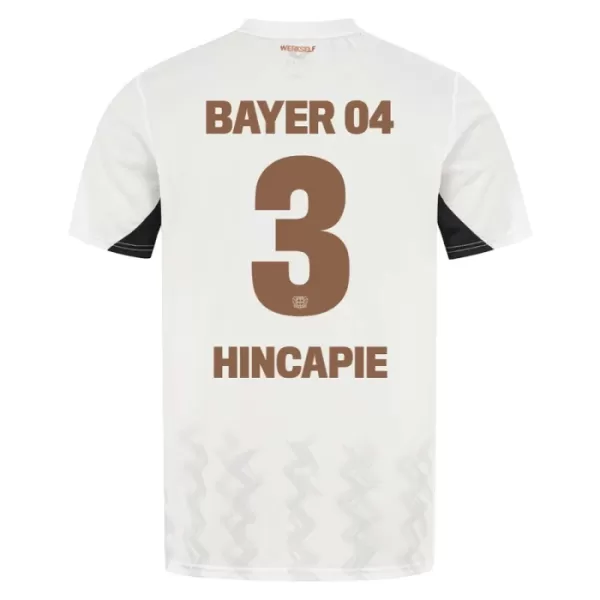 Levné Mužský Fotbalový Dres Bayer 04 Leverkusen Piero Hincapie 3 Venkovní 2024-25