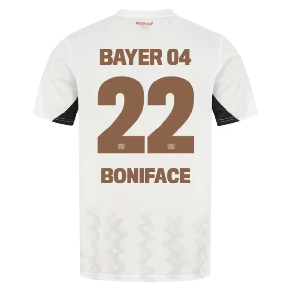 Levné Mužský Fotbalový Dres Bayer 04 Leverkusen Victor Boniface 22 Venkovní 2024-25