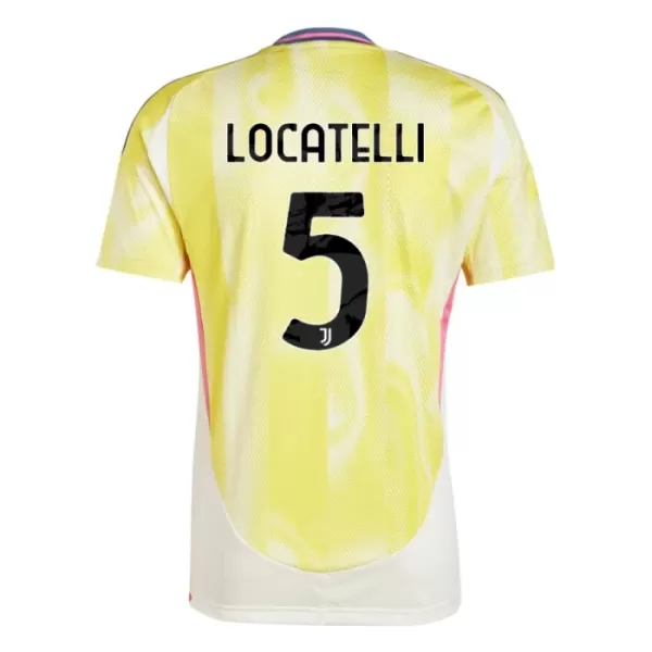 Levné Dětský Fotbalový Dres Juventus Locatelli 5 Venkovní 2024-25