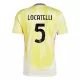 Levné Dětský Fotbalový Dres Juventus Locatelli 5 Venkovní 2024-25