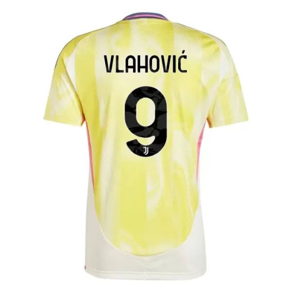 Levné Dětský Fotbalový Dres Juventus Vlahovic 9 Venkovní 2024-25